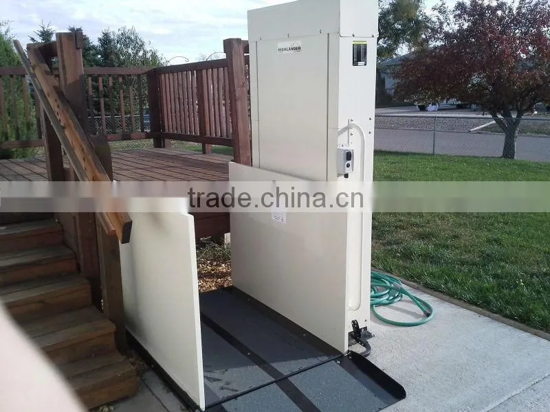 HONTY new wheelchair elevator lift for disabled people or elder people