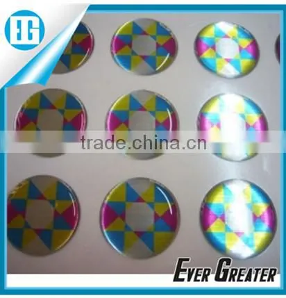 New design and Clear epoxy resin dome stickers labels