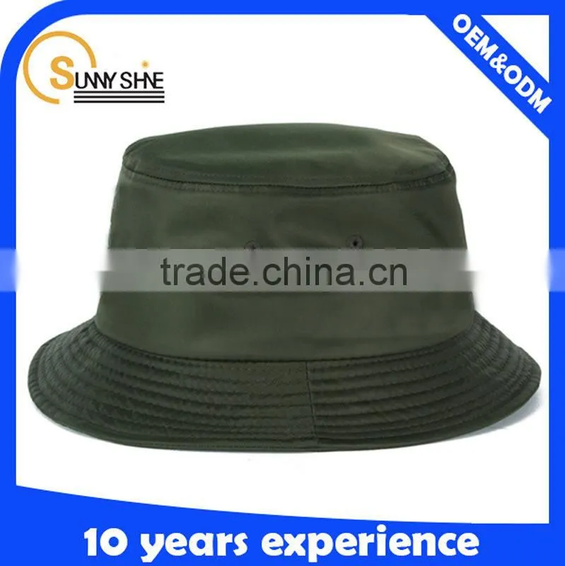 High quality custom nevy green bucket hats wholesale
