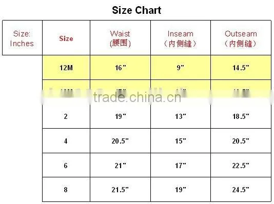 2015 Adorable USA kids 100%Cotton ruffle pants continuous Fashion