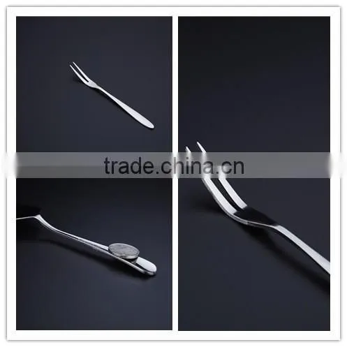 Modern Stainless Steel Cake Server&Fruit Fork