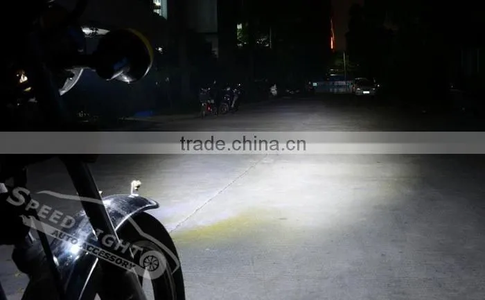 SpeedLight Upgrade Verstion M3H 24W 2500 Lumens Motorcycle Bullet LED Headlight
