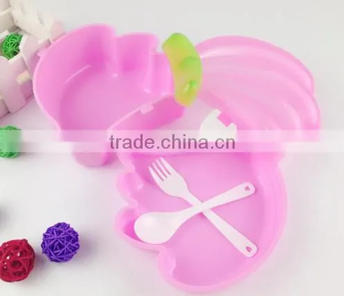 children favorite lunch box with banana pattern