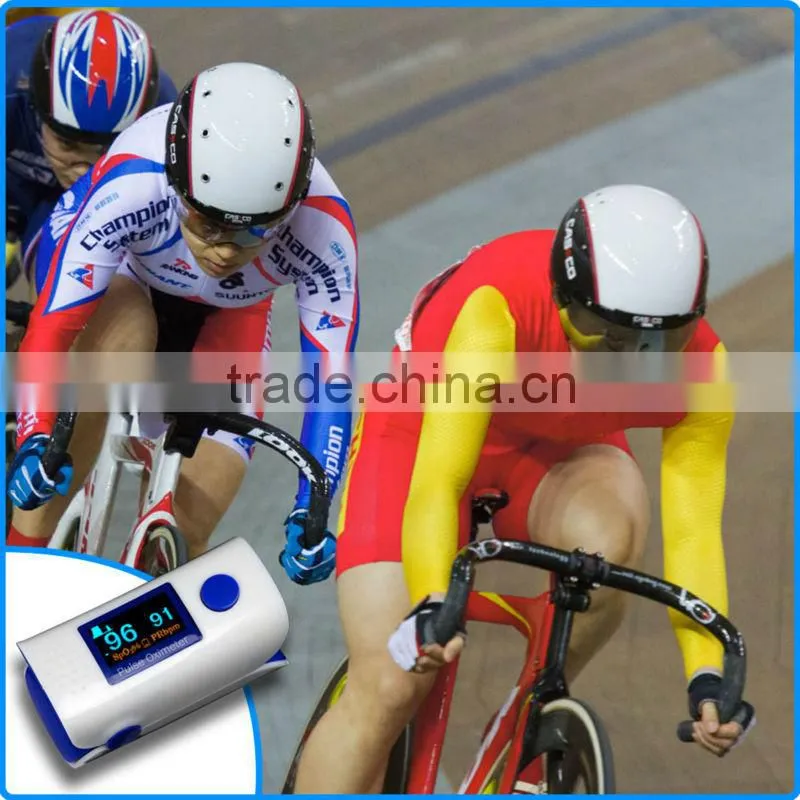 Fingertip Pulse Oximeter Blood Oxygen Saturation SpO2 Pulse Rate Dual Color OLED