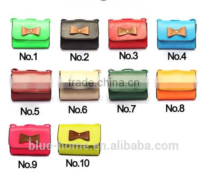 Wholesale fashion lady mini shoulder bag multi-color small pouch for girls Promotion gift