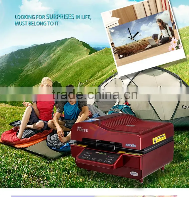 High Quality Sublimation Glass Photo Frame can be used for clock