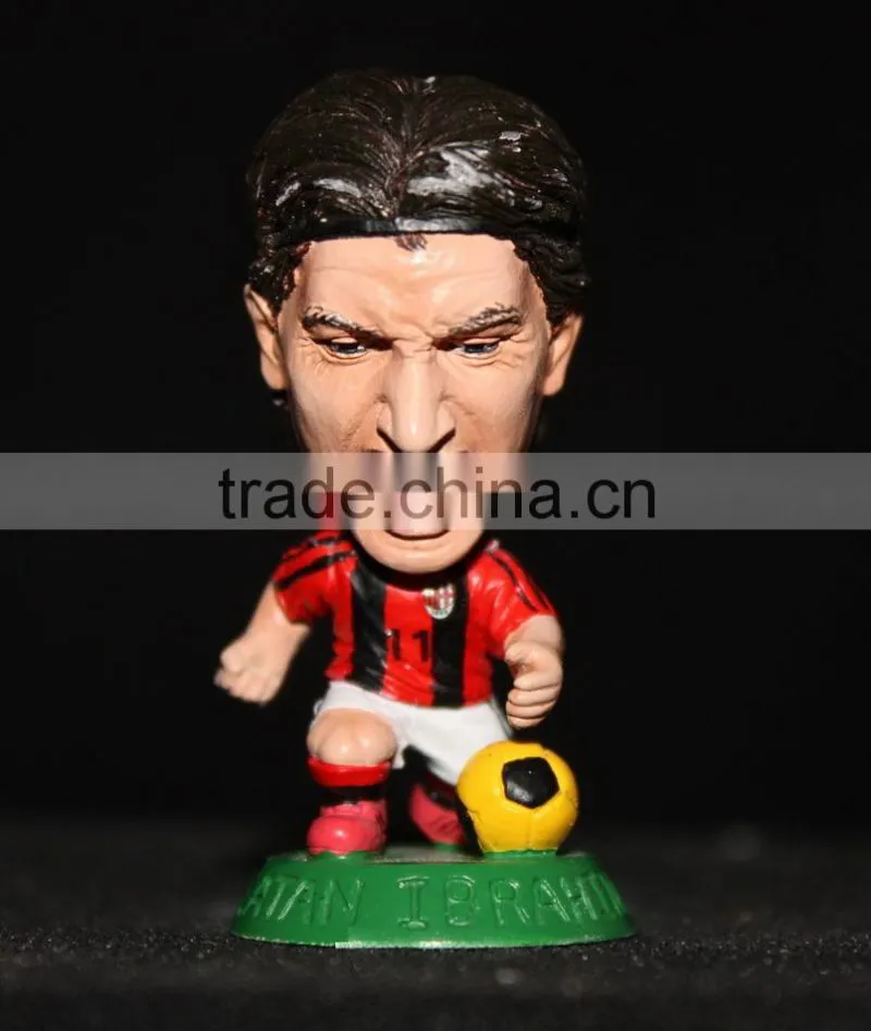 Famous Popular Hot Sale Football Player Plastic Lifelike Figure