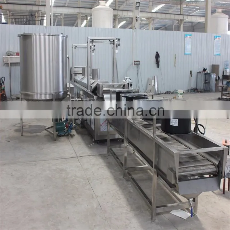 automatic potato chips frying machine