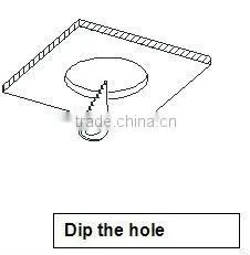 17.9W Cold White LED Panel Light 10in