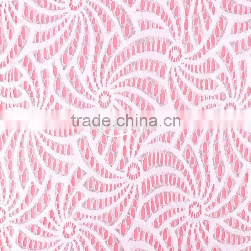 Hot Sale Fashion Embroidery Elegant Lace Fabric for Wedding Dress
