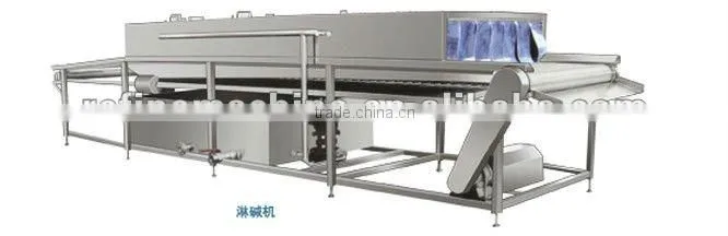 Automatic peach spraying alkali machine/peach dreaches alkali machine