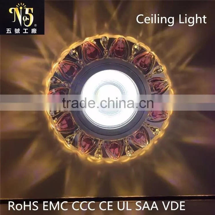 Modern Crystal Corridor Lamp Factory in Zhongshan Corridor Lamp Aile Lamp Ceiling Lamp Passageway Lamp