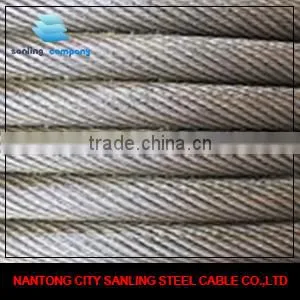 8*19W+IWR Elevator Steel Wire Rope