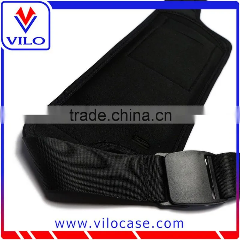 one pockets running Belt with Clear PVC Window waist bag