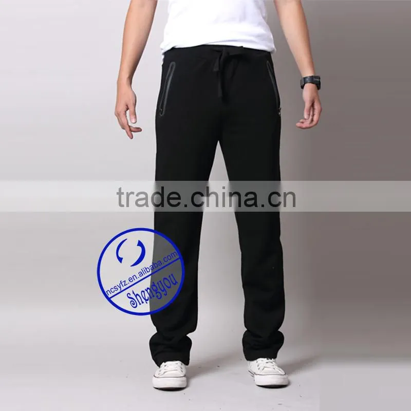 wholesale custom mens cotton jogger pants
