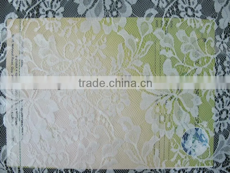 nylon lace fabric for bra wholesale/nylon spandex lace fabric-APN4066