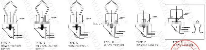 14 pin 24 pin 36 pin 50 pin and 64 pin configurations Combo Connector Female Type PCB Mount Right Angle