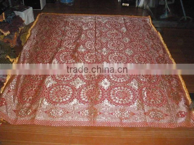 gold thread blanket