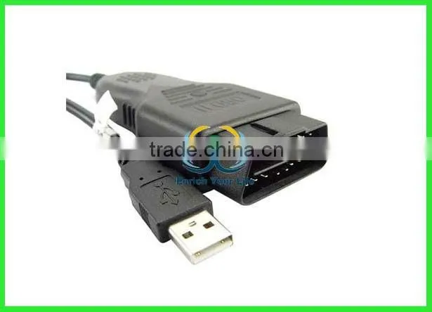 New Gadget USB VAG Commander 5.1 OBDII Diagnostic Cable for VW/Audi - Compatible & Easy to Use