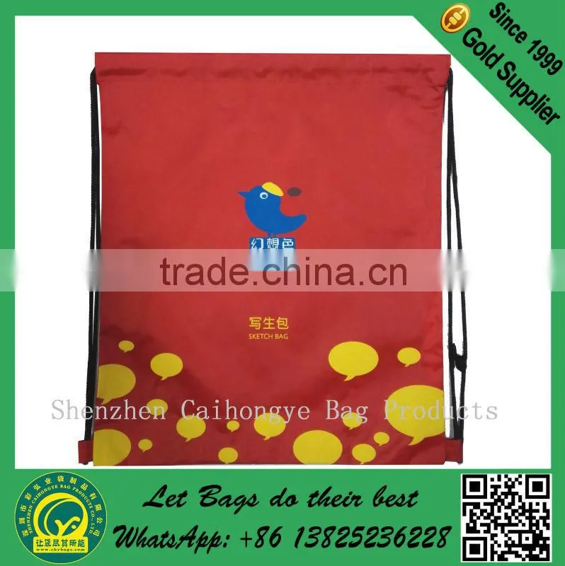 Hot sale nylon drawstring shoe bag,polyester drawstring shoe bag
