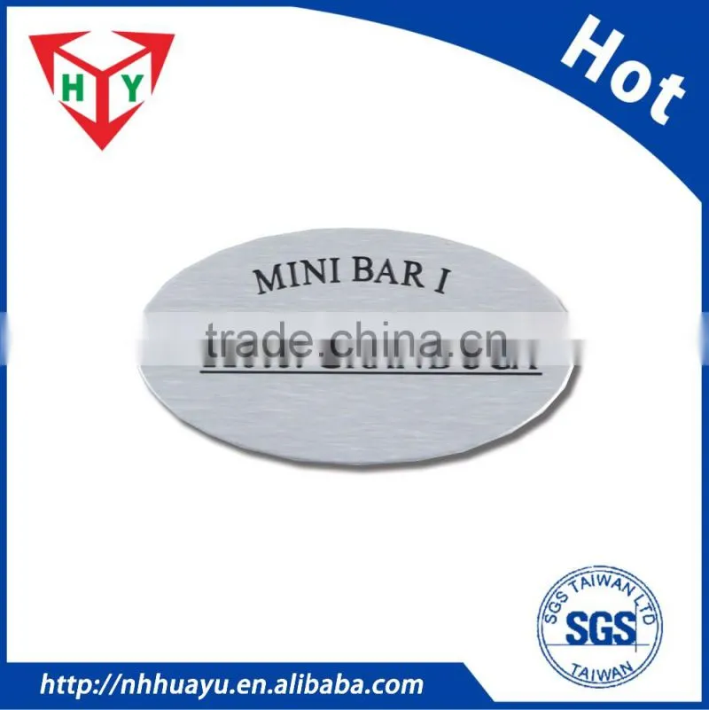 custom aluminum brand tags