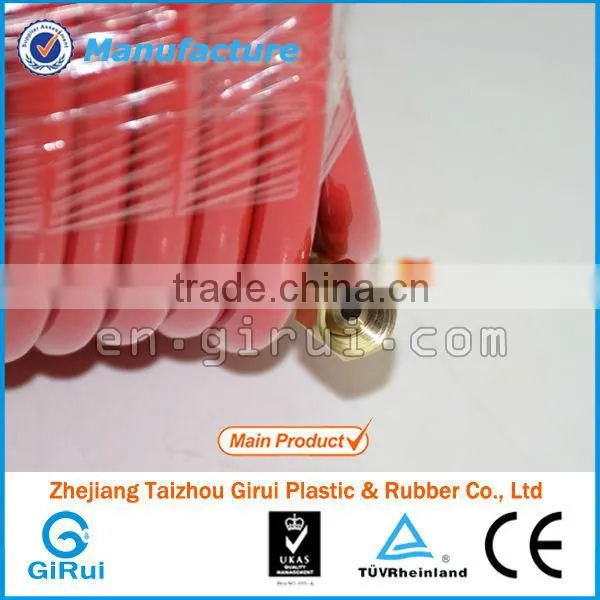 pneumatic air hose with NPT connectors,red hose