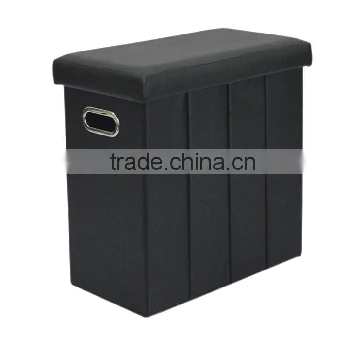 wholesale custom storage pouf ottoman