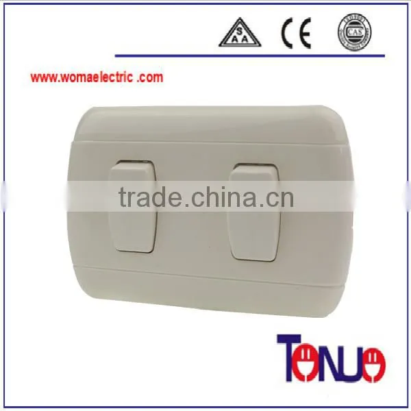South American 2 gang electrical wall switches brand