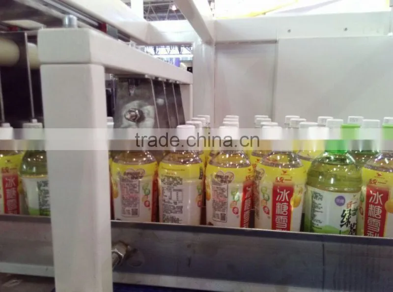 YK-ZX05 Full-automatical drop type case packer for beverage and mineral water bottle