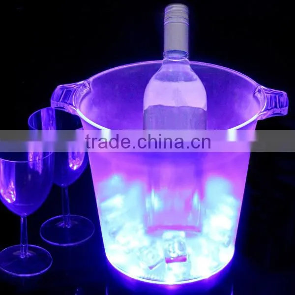 Manufacture Price Led Ice Bucket for Bar