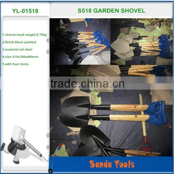 wooden d handle garden tools spade shovel