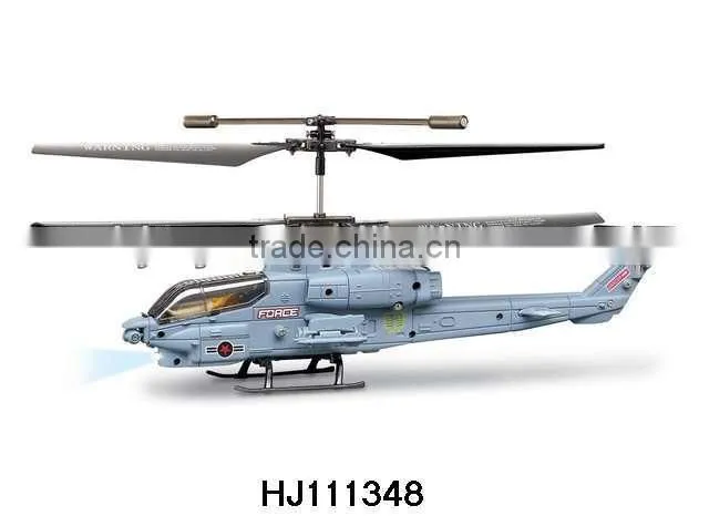 R/C 2.4G 3CH gyroscope alloy plane HJ111342