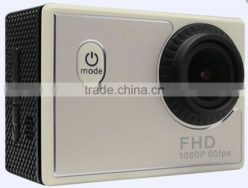 1.5inch LCD 1080p 60fps MOV170 degree helmetcamera