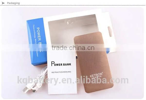 5V/1A polymer LED capacity 6000mah power bank car