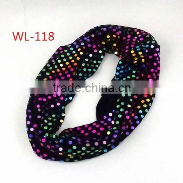 WL-117 2014 lovely and lastest endless children's scarves