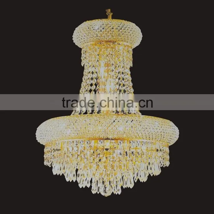 Big Empire Hotel Lobby Crystal Chandelier