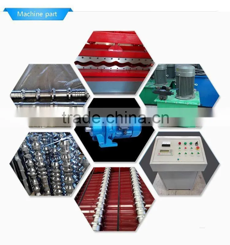 cangzhou economical zinc corrugated automatic press machine