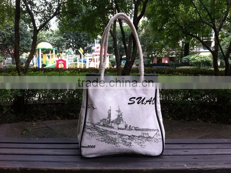 High quality cotton korean tote bag