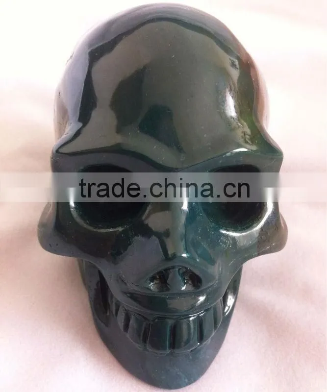 Natural Semi-Precious Gemstone Agate Skull With Retail Price