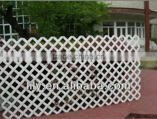 best sell pvc Lattice fence