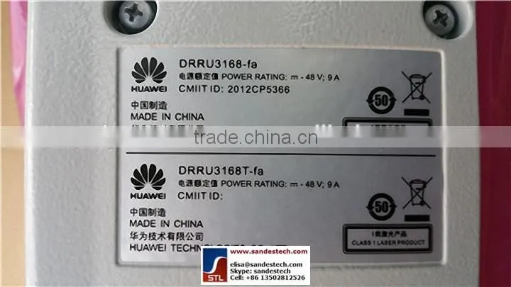 Huawei RRU3168 DRRU3168-fa DRRU3168e-fa 2102310MQR for Huawei DBS3900 BBU3900