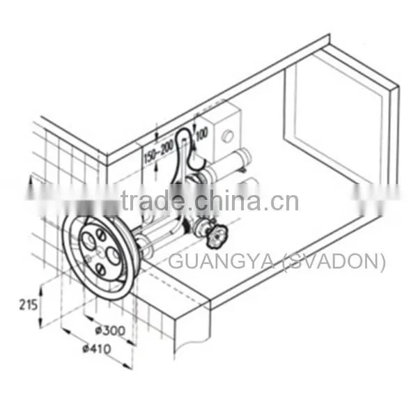 Swimming pool equipment for swimming training