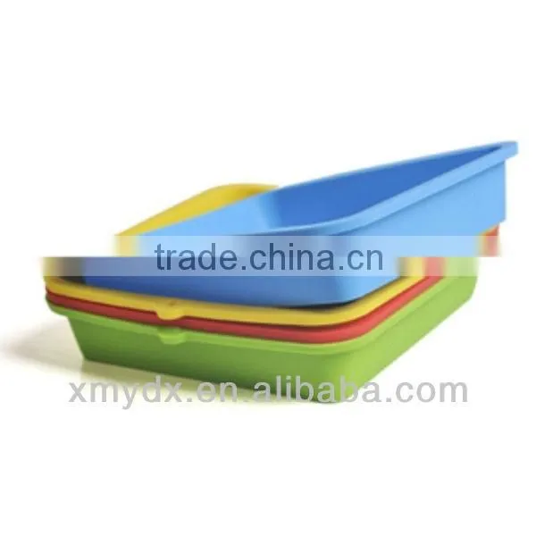8 inch silicone pan, silicone pan/plate/dish, baking mold