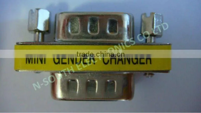 Factory direct 15 pin hd svga vga connector male to male m-m