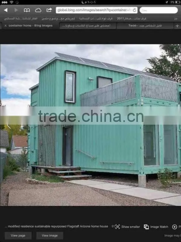 2015 New hot sale light frame steel structure villa