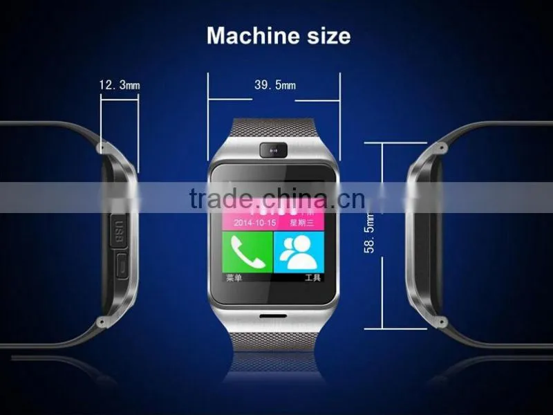 Gv18 andriod watch CPU 533MHZ bluetooth Water proof smart watch