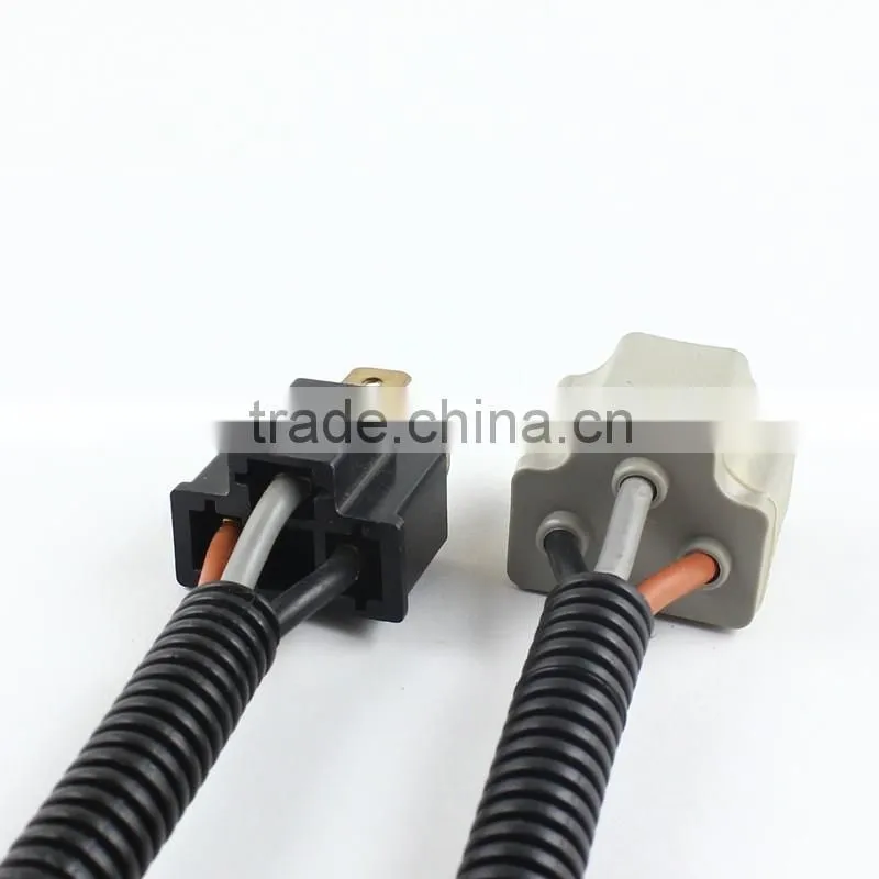 H4 9003 HB2 LED bulb socket H4 Ceramic Male Female LED extension cable holder plug adaptor socket connector