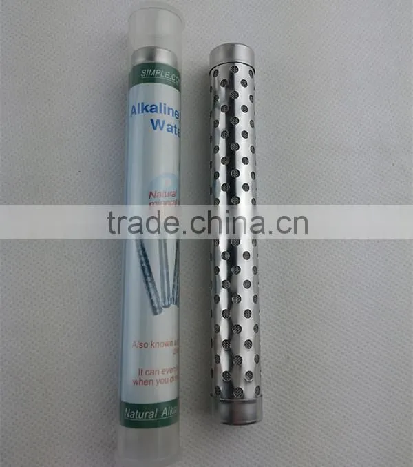 Alkaline hydrogen ion water stick
