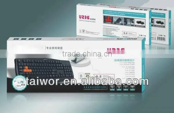Corrugated keyboard box by Taiwor