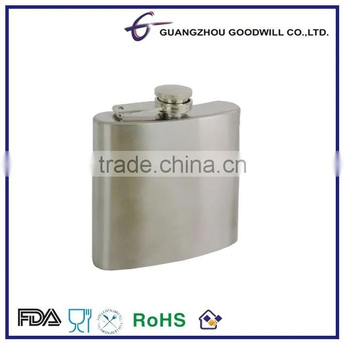 4 oz stainless steel hip flask